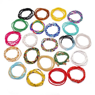 Fashion Crystal African Waist Beads for Women Chain Creative Beads Decor Waist Sex Body Jewelry Belly Chain Necklace Accessories