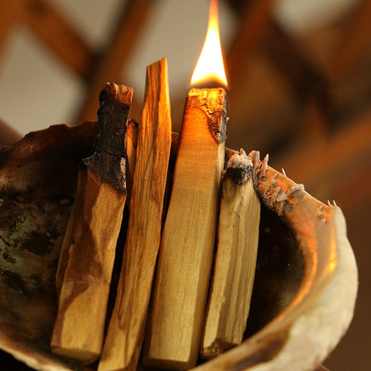 Palo Santo Natural Incense Sticks Wooden Smudging Strips Aroma Diffuser Stains Stick Aromatherapy Burn Wooden Sticks