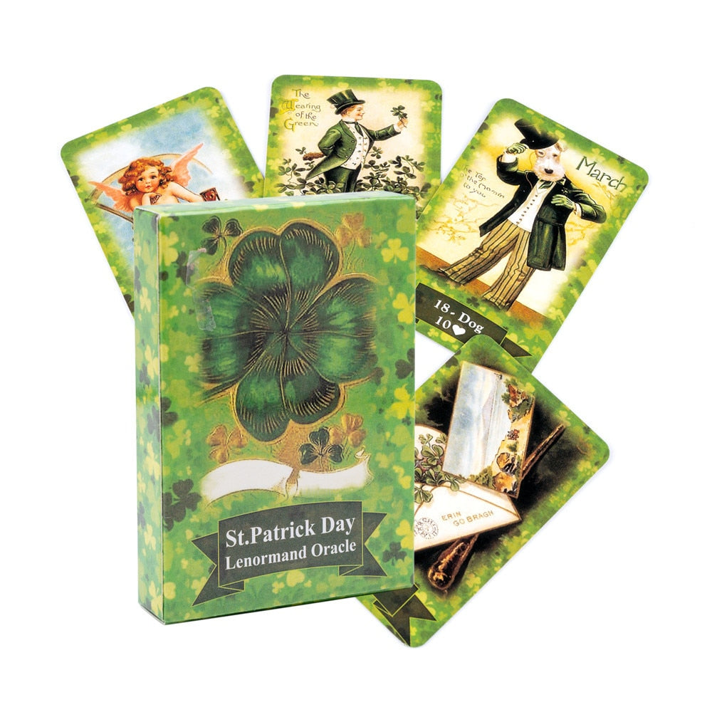 Newest clair de lenormand oracle cards Fate Divination Tarot Card Board Game With Online Guidebook For Adult Children Game