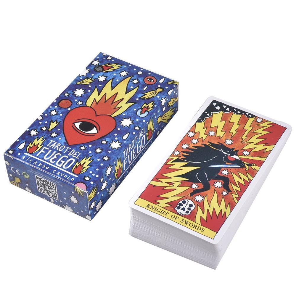 new Tarot deck oracles cards mysterious divination green witch tarot cards for women girls cards game board game