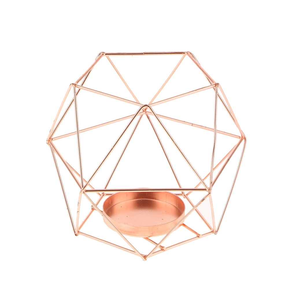 Geometric Fragrance Essential Oil Burner Incense Aroma Diffuser Warmer Spa Living Room Decor Aromatherapy Durable