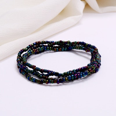 Fashion Crystal African Waist Beads for Women Chain Creative Beads Decor Waist Sex Body Jewelry Belly Chain Necklace Accessories