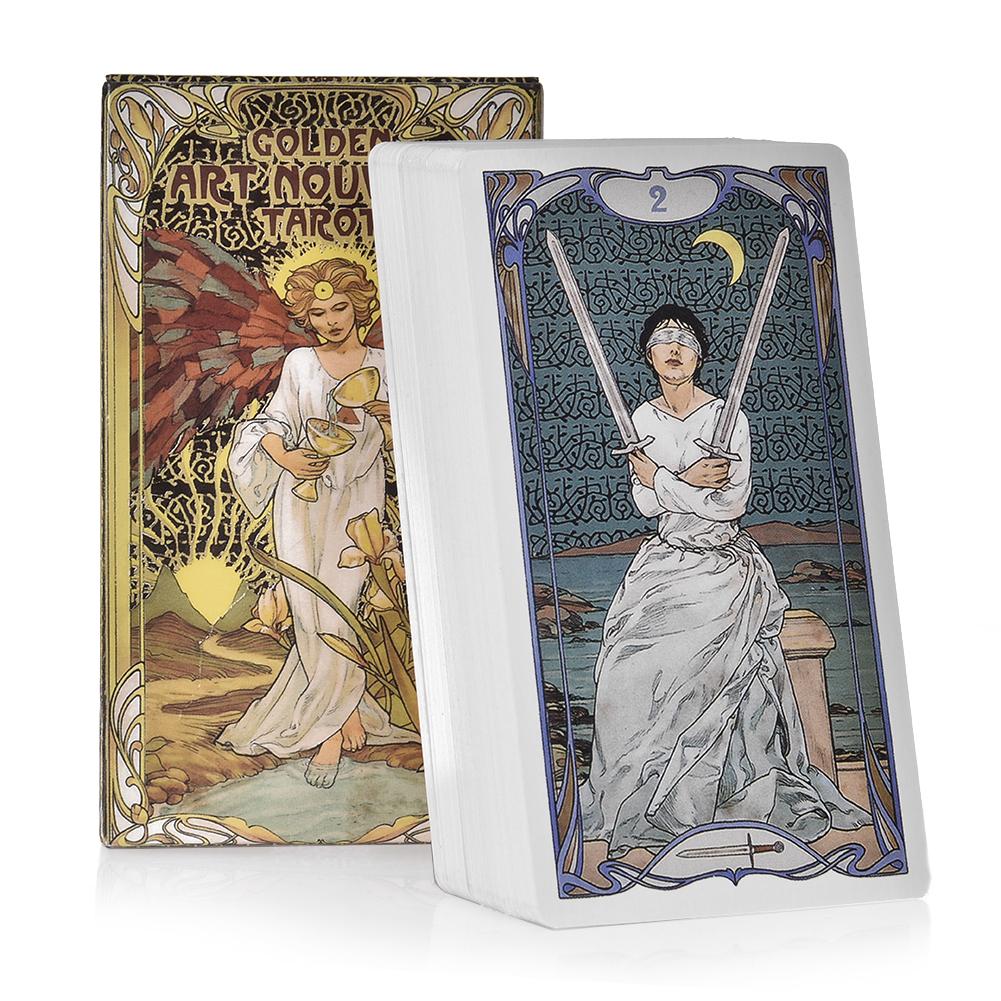 new Tarot deck oracles cards mysterious divination green witch tarot cards for women girls cards game board game