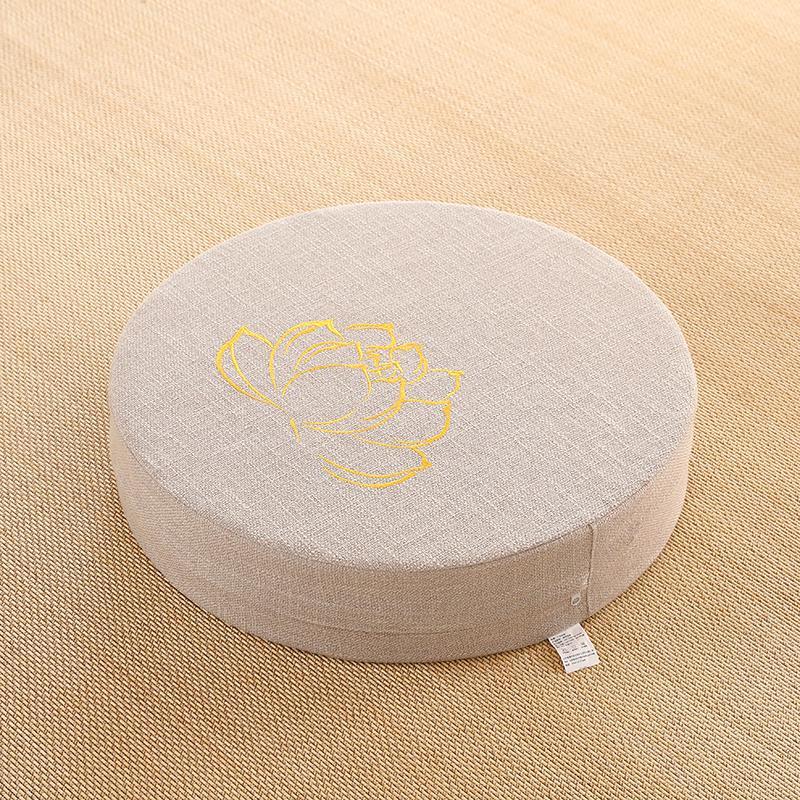 IZIMU 40X6CM Yoga Meditate PEP Hard Texture Meditation Cushion Backrest Pillow Japanese Tatami Mat Removable and Washable