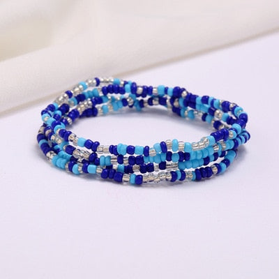 Fashion Crystal African Waist Beads for Women Chain Creative Beads Decor Waist Sex Body Jewelry Belly Chain Necklace Accessories