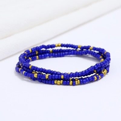 Fashion Crystal African Waist Beads for Women Chain Creative Beads Decor Waist Sex Body Jewelry Belly Chain Necklace Accessories
