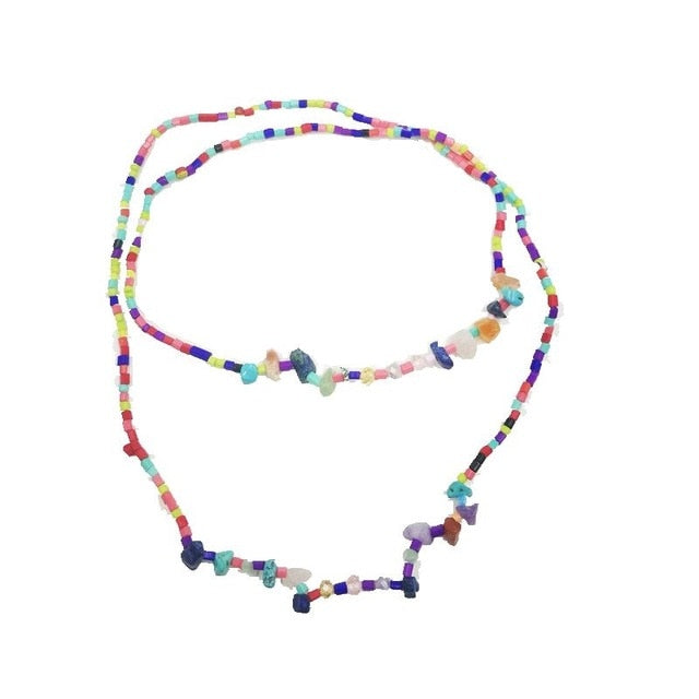 Fashion Crystal African Waist Beads for Women Chain Creative Beads Decor Waist Sex Body Jewelry Belly Chain Necklace Accessories