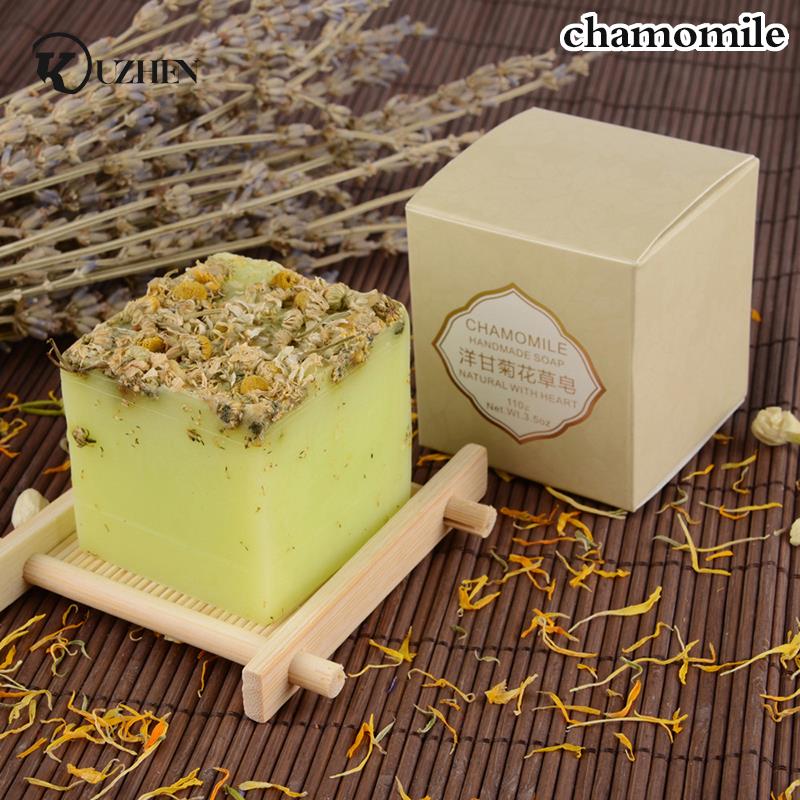 Dry Flower Essential Oil Soap Face Hand Nourishing Skin Care Cleansing Handmade Soap Bath Soap Natural Herbal Soap
