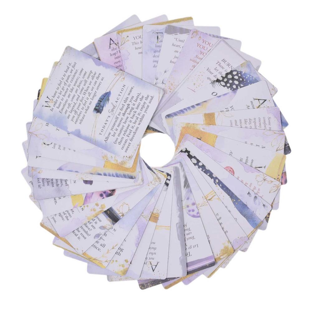 NEW Soul Truth Self-Awareness Card Deck Daily Questions That Will Transform Your Life Tarot Oracle Cards With PDF Guidebook