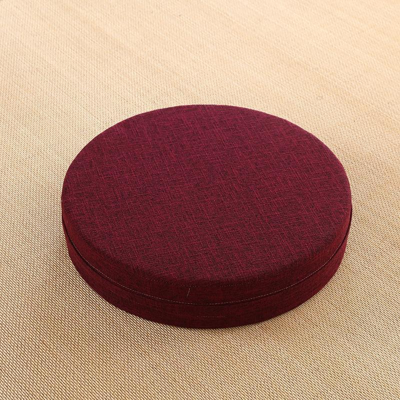 IZIMU 40X6CM Yoga Meditate PEP Hard Texture Meditation Cushion Backrest Pillow Japanese Tatami Mat Removable and Washable