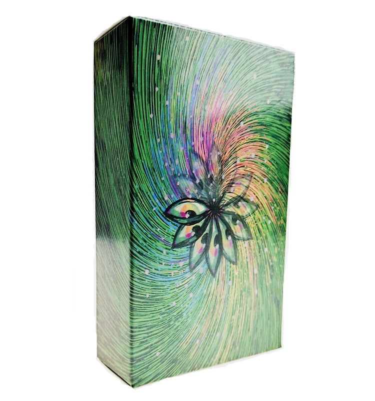 new Tarot deck oracles cards mysterious divination green witch tarot cards for women girls cards game board game