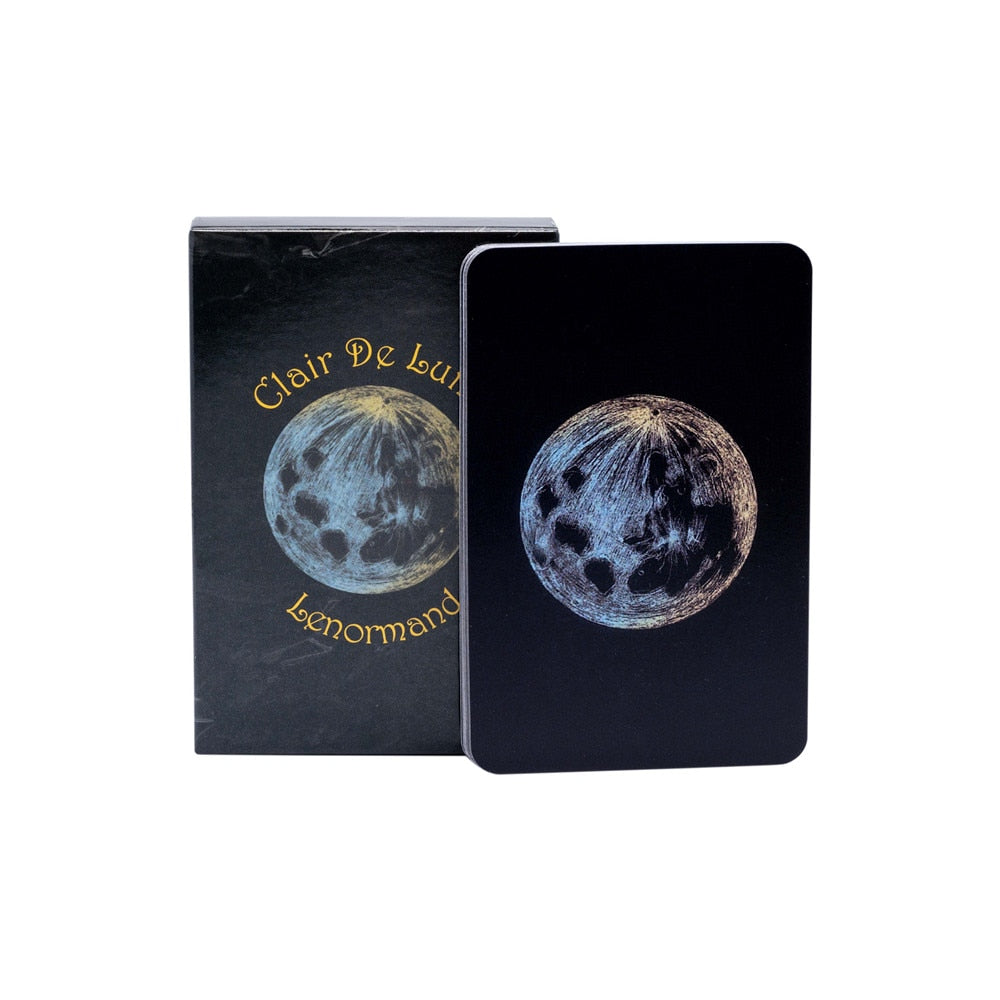 Newest clair de lenormand oracle cards Fate Divination Tarot Card Board Game With Online Guidebook For Adult Children Game