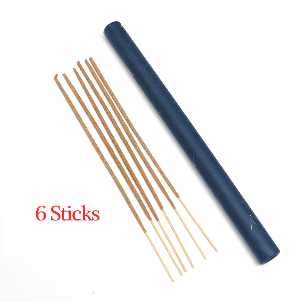 1 Box Incense Sticks White Sage Indian Flavor Incenses for Home Bedroom Meditation Yoga Fresh Air Scent Aroma Lavender Fragrance