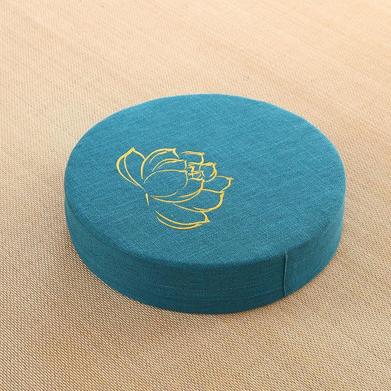 IZIMU 40X6CM Yoga Meditate PEP Hard Texture Meditation Cushion Backrest Pillow Japanese Tatami Mat Removable and Washable