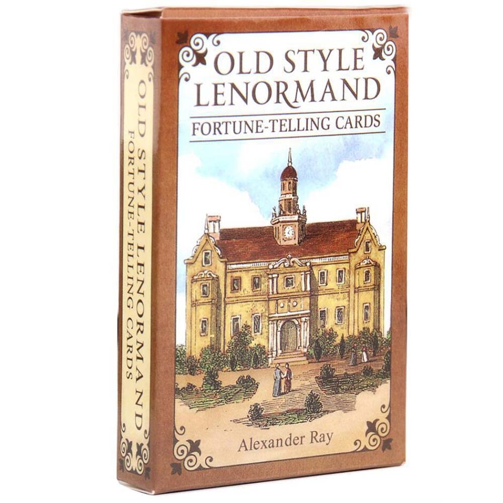 Newest clair de lenormand oracle cards Fate Divination Tarot Card Board Game With Online Guidebook For Adult Children Game