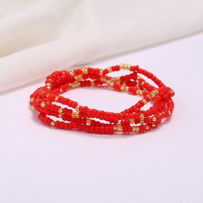 Fashion Crystal African Waist Beads for Women Chain Creative Beads Decor Waist Sex Body Jewelry Belly Chain Necklace Accessories