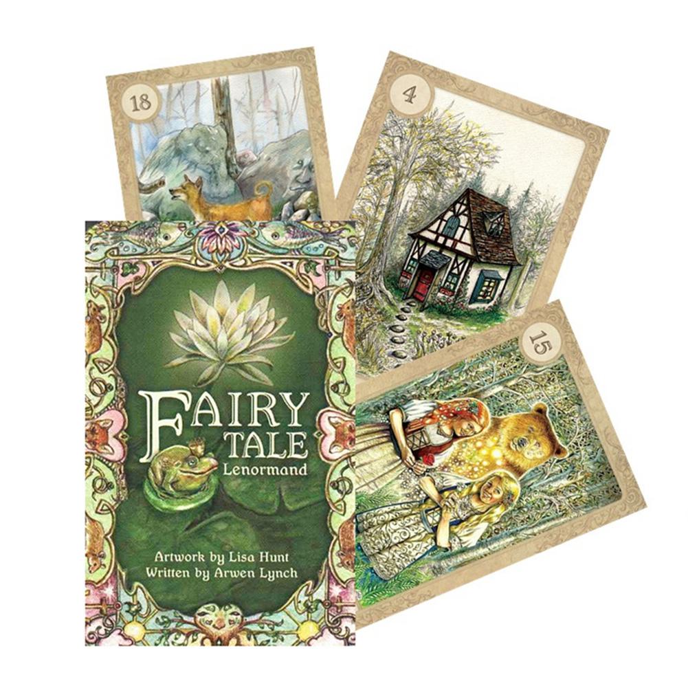 Newest clair de lenormand oracle cards Fate Divination Tarot Card Board Game With Online Guidebook For Adult Children Game