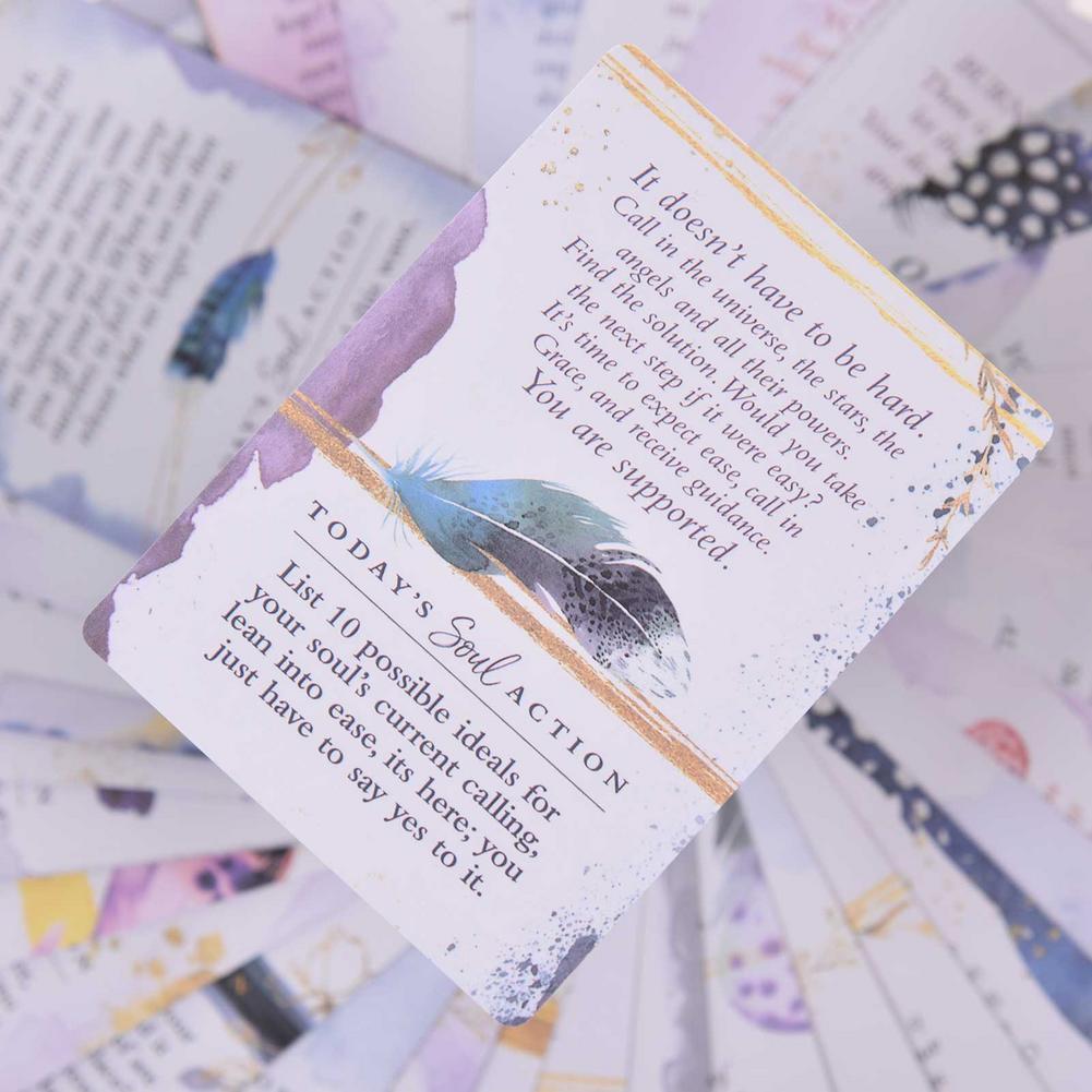 NEW Soul Truth Self-Awareness Card Deck Daily Questions That Will Transform Your Life Tarot Oracle Cards With PDF Guidebook