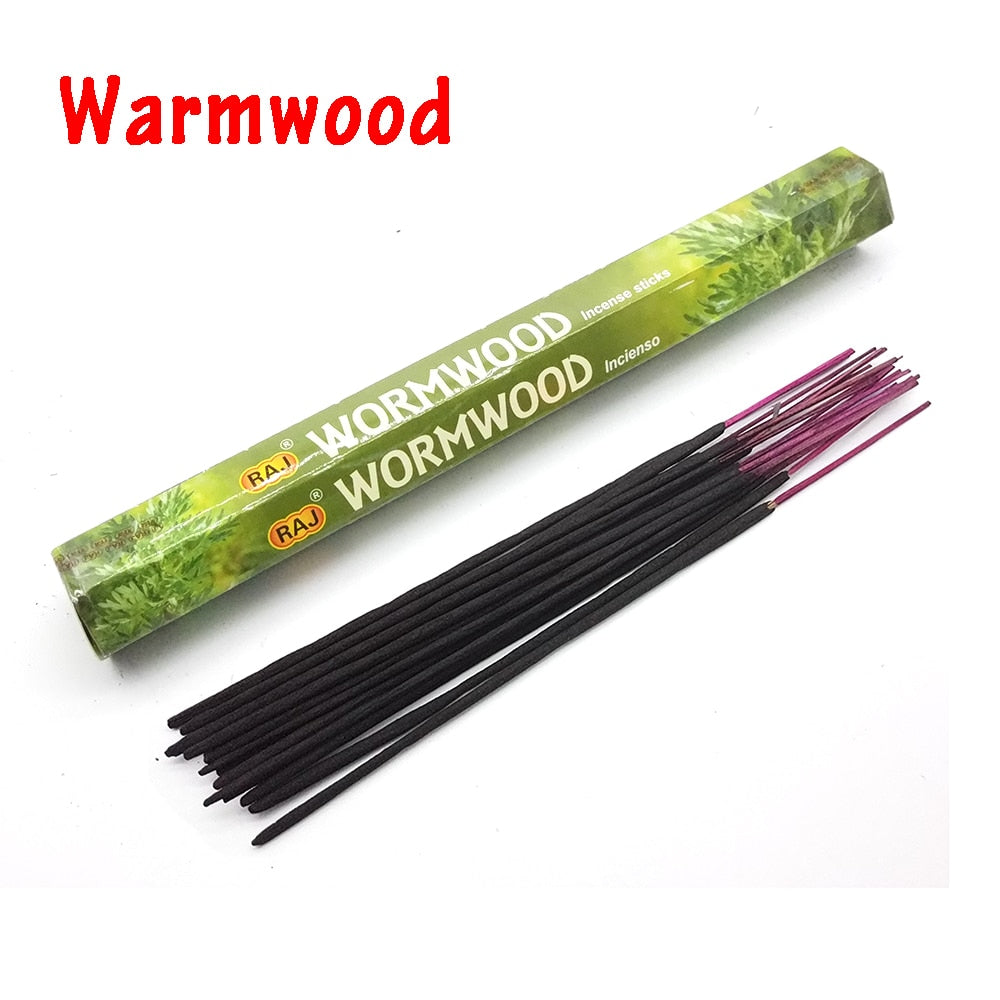1 Box Incense Sticks White Sage Indian Flavor Incenses for Home Bedroom Meditation Yoga Fresh Air Scent Aroma Lavender Fragrance
