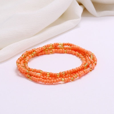 Fashion Crystal African Waist Beads for Women Chain Creative Beads Decor Waist Sex Body Jewelry Belly Chain Necklace Accessories