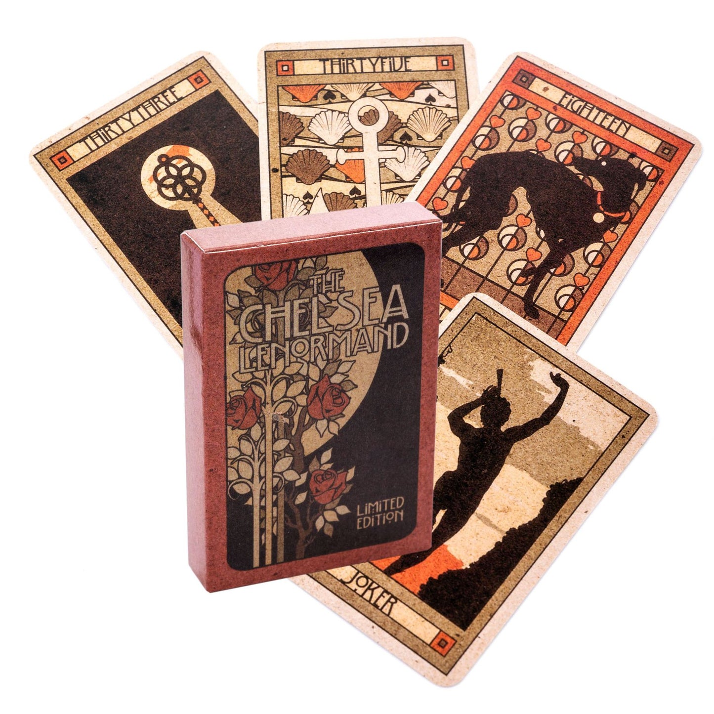Newest clair de lenormand oracle cards Fate Divination Tarot Card Board Game With Online Guidebook For Adult Children Game