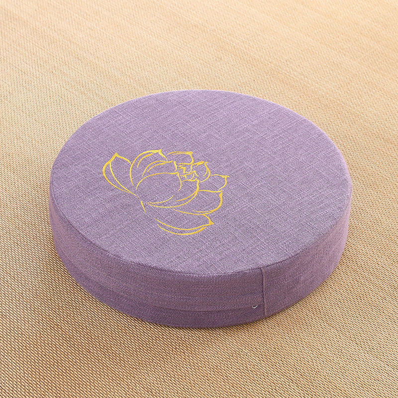IZIMU 40X6CM Yoga Meditate PEP Hard Texture Meditation Cushion Backrest Pillow Japanese Tatami Mat Removable and Washable
