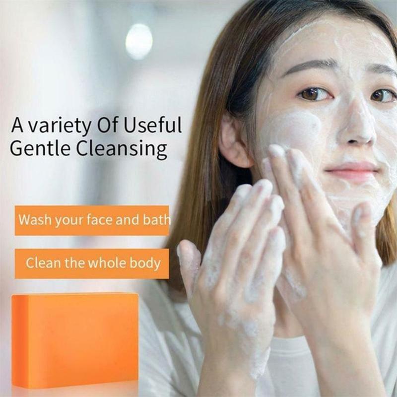 Kojic Acid Whitening Soap Turmeric Soap For Face And Body  Acne Dark Spot Remover Natural Herbal  Lightening Glow Scar Remover