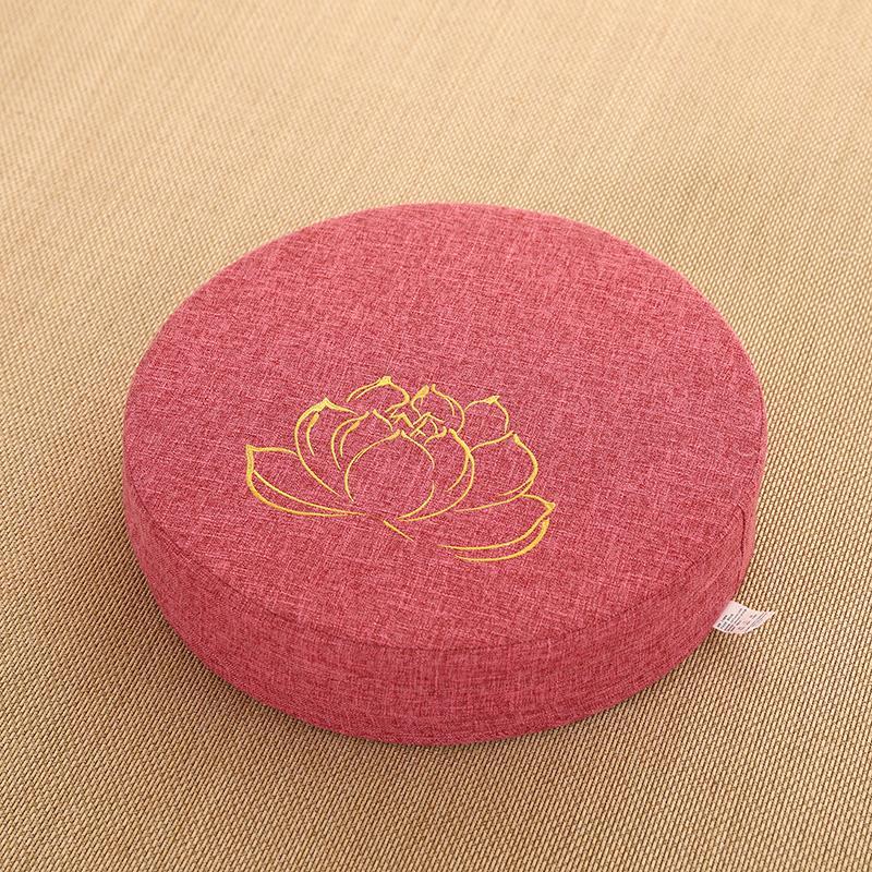 IZIMU 40X6CM Yoga Meditate PEP Hard Texture Meditation Cushion Backrest Pillow Japanese Tatami Mat Removable and Washable