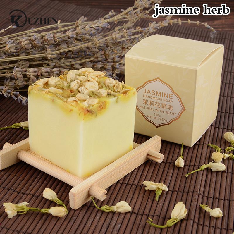 Dry Flower Essential Oil Soap Face Hand Nourishing Skin Care Cleansing Handmade Soap Bath Soap Natural Herbal Soap