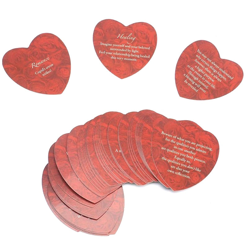 Tarot Card Lovers Oracle Cards Tarot Card Party Prophecy Divination Board Game