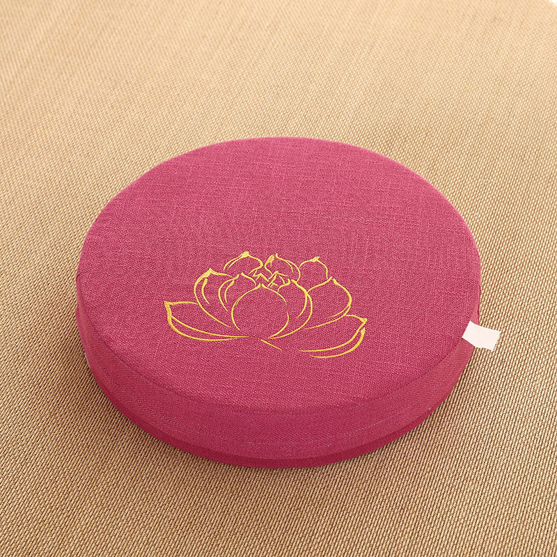 IZIMU 40X6CM Yoga Meditate PEP Hard Texture Meditation Cushion Backrest Pillow Japanese Tatami Mat Removable and Washable