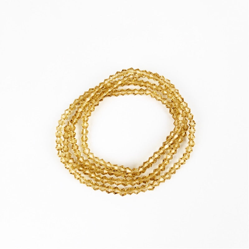 Fashion Crystal African Waist Beads for Women Chain Creative Beads Decor Waist Sex Body Jewelry Belly Chain Necklace Accessories