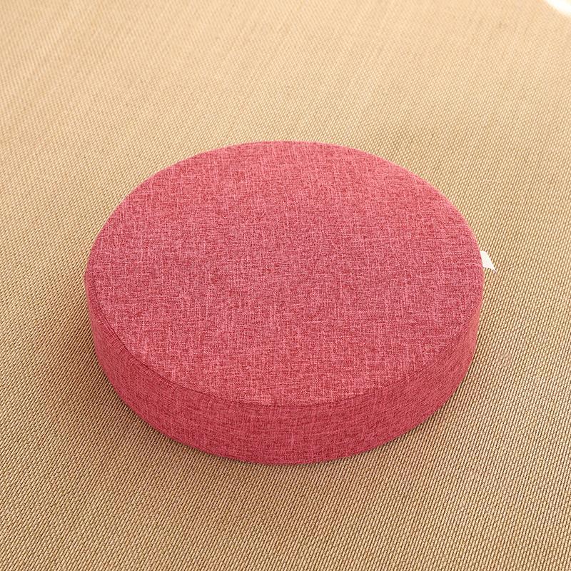 IZIMU 40X6CM Yoga Meditate PEP Hard Texture Meditation Cushion Backrest Pillow Japanese Tatami Mat Removable and Washable
