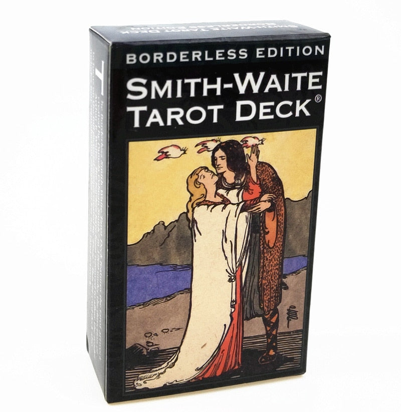 new Tarot deck oracles cards mysterious divination green witch tarot cards for women girls cards game board game