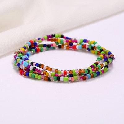 Fashion Crystal African Waist Beads for Women Chain Creative Beads Decor Waist Sex Body Jewelry Belly Chain Necklace Accessories