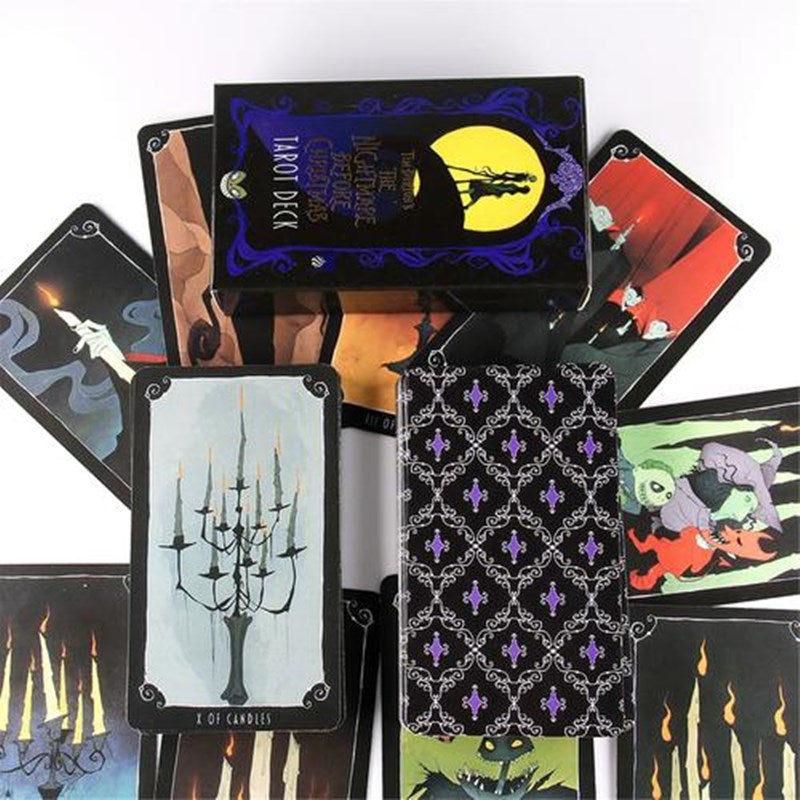 new Tarot deck oracles cards mysterious divination green witch tarot cards for women girls cards game board game