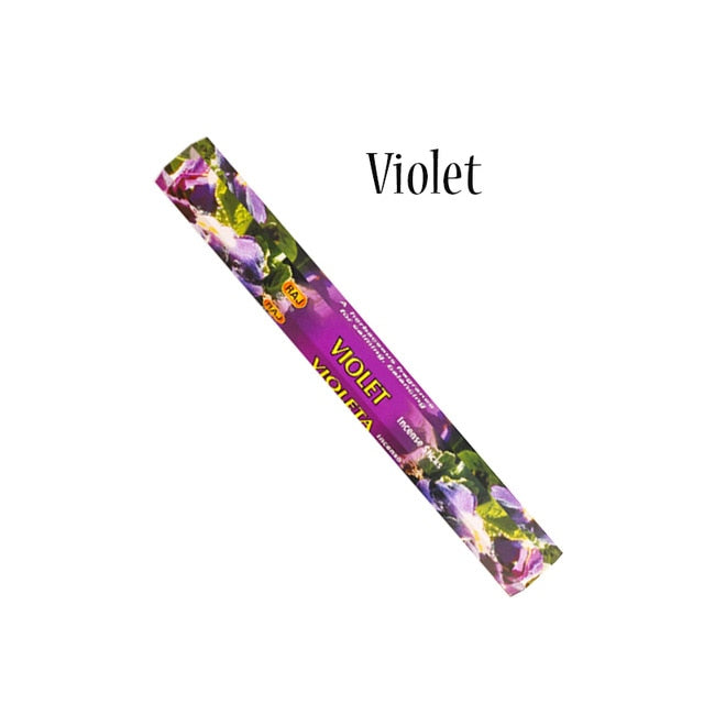 White Sage India Stick Incense Handmade Natural Meditation Sandalwood Frankincense Yoga Incense Flower Scent Tibetal 1box