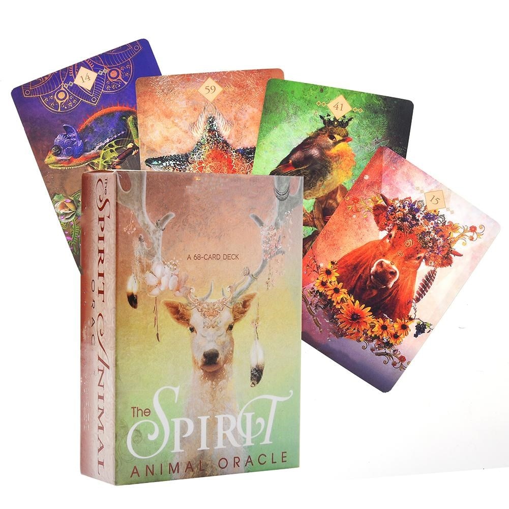 new Tarot deck oracles cards mysterious divination green witch tarot cards for women girls cards game board game