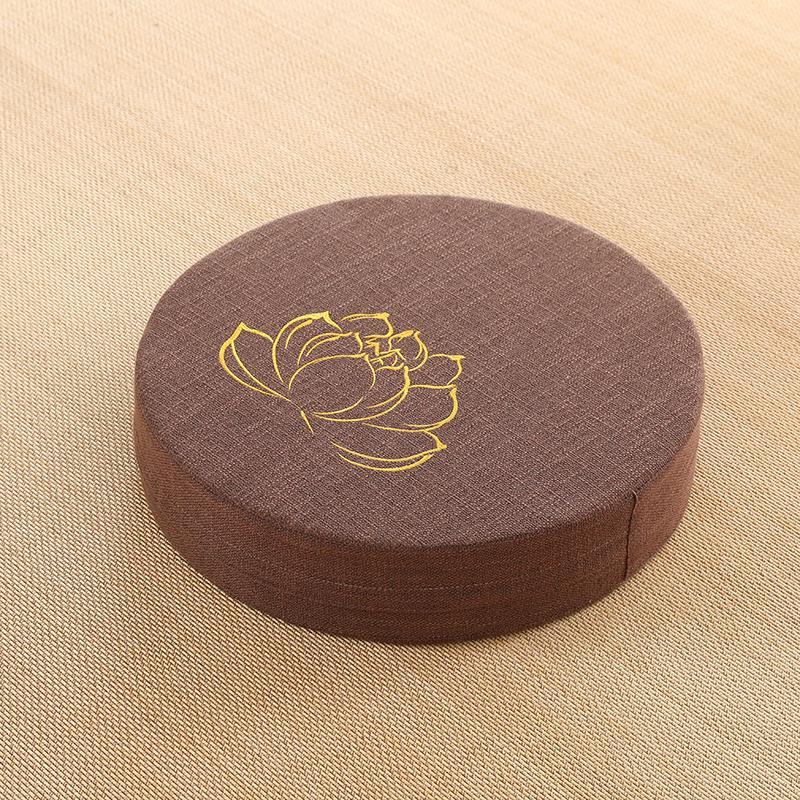 IZIMU 40X6CM Yoga Meditate PEP Hard Texture Meditation Cushion Backrest Pillow Japanese Tatami Mat Removable and Washable
