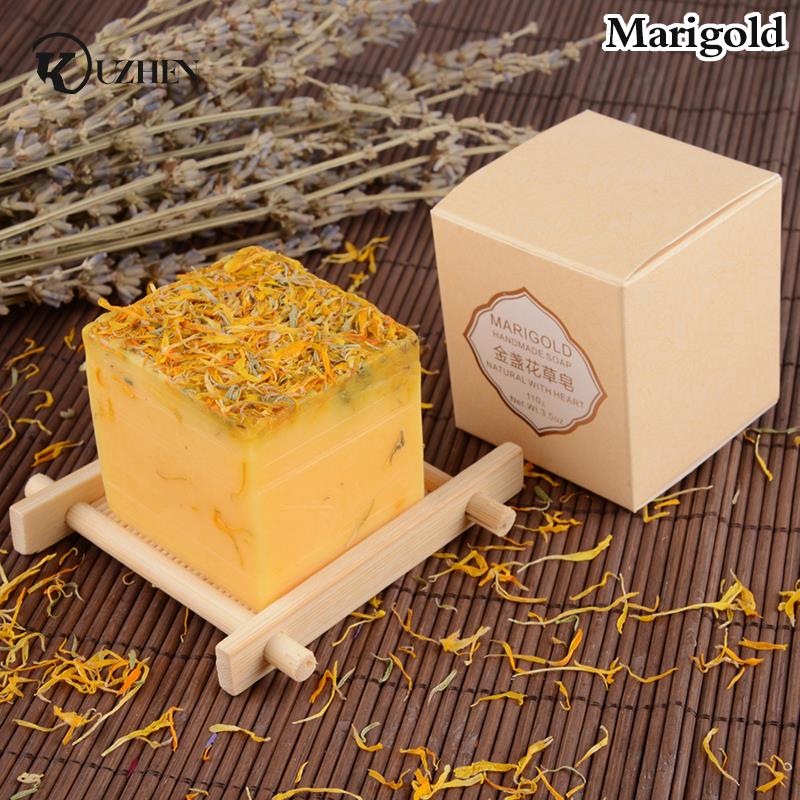 Dry Flower Essential Oil Soap Face Hand Nourishing Skin Care Cleansing Handmade Soap Bath Soap Natural Herbal Soap