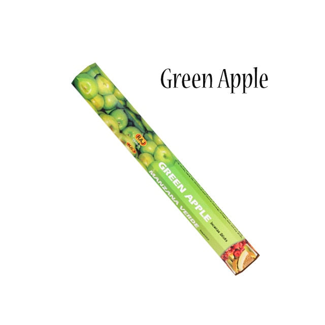 White Sage India Stick Incense Handmade Natural Meditation Sandalwood Frankincense Yoga Incense Flower Scent Tibetal 1box