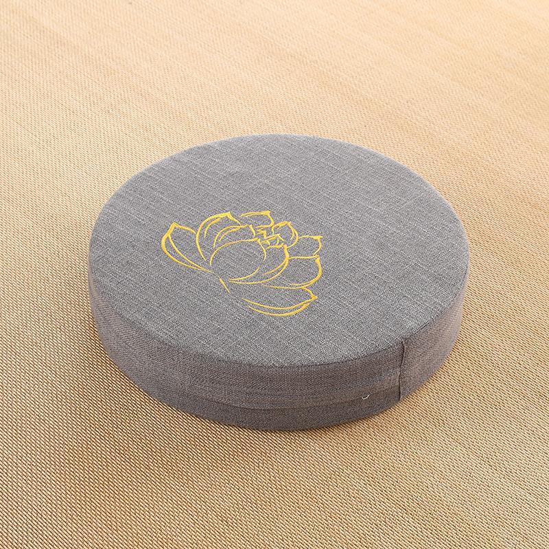 IZIMU 40X6CM Yoga Meditate PEP Hard Texture Meditation Cushion Backrest Pillow Japanese Tatami Mat Removable and Washable