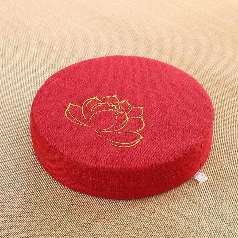 IZIMU 40X6CM Yoga Meditate PEP Hard Texture Meditation Cushion Backrest Pillow Japanese Tatami Mat Removable and Washable