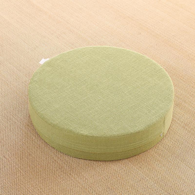 IZIMU 40X6CM Yoga Meditate PEP Hard Texture Meditation Cushion Backrest Pillow Japanese Tatami Mat Removable and Washable